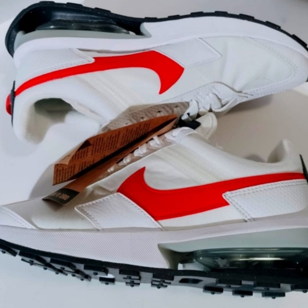 Nike Air Max Pre-Day Women's. Size 6.5, Color White | Archaeo Pink | Thunder Blu